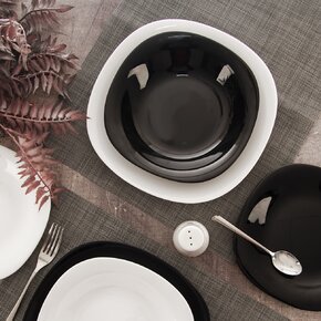 Mělký talíř LUNA 26,5x26,5 cm