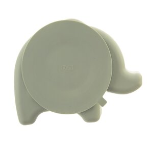 Dělený dětský talíř slon 23x18 cm