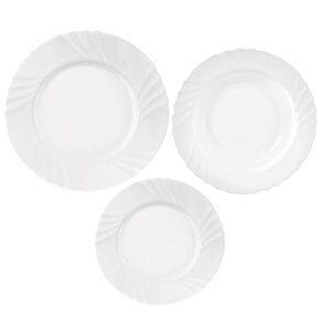 Jídelní sada LUNA vlnky 18 dílů