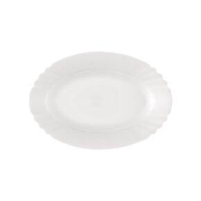 Servírovací talíř LUNA vlnky 23x16 cm