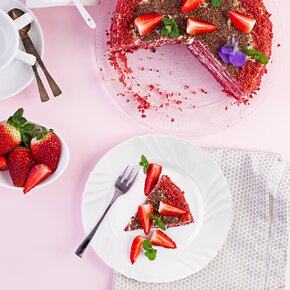 Dezertní talíř LUNA vlnky pr. 20 cm