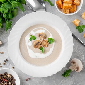 Hluboký talíř LUNA vlnky pr. 23 cm