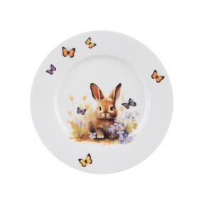 Dezertní talíř JARO zajíc pr. 20 cm