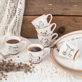 Hrnek STATEK pes espresso 0,07 l 