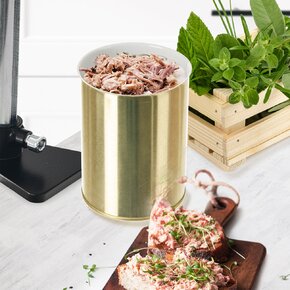 Plechovka na zavařování 1 kg