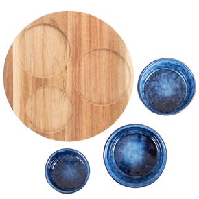 Servírovací misky s tácem