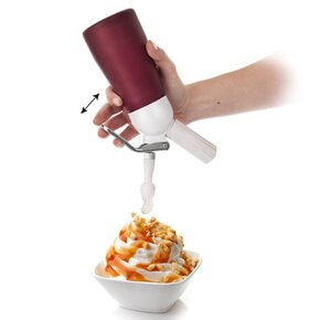 Šlehačková láhev 0,4 l DELA+bombičky 