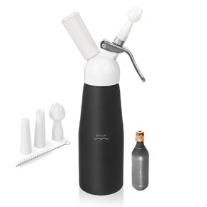 Šlehačková láhev 0,68 l DELA+bombičky