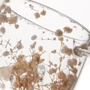 Dvoustěnný hrnek DOUBLE květy 0,35 l