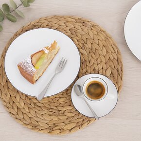 Hrnek s podšálkem Decora espresso 0,1 l 2 ks