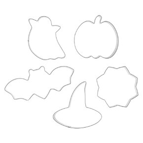 Vykrajovačky dýně Halloween sada 5 ks