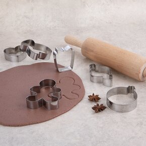 Vykrajovačky Vánoční ozdoba 6 ks