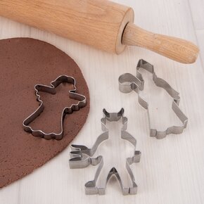 Vykrajovačka Mikulášská sada 3 ks