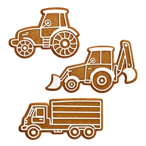 Vykrajovačka na stavbě sada 3 ks