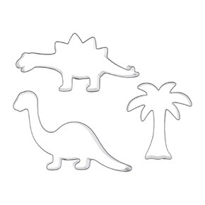 Vykrajovačka dinosvět 3 ks