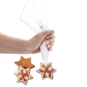 Zdobicí sáček 34,5 cm 20 ks