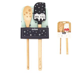 Dárková stěrka s vařečkou WINTER CITY