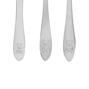 Jídelní dětský příbor medvídek 3 díly