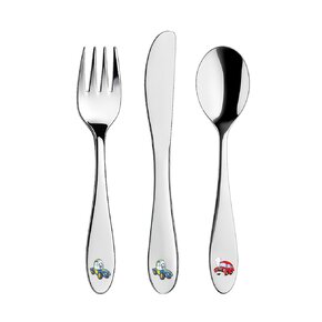 Jídelní dětský příbor AUTO 3 díly