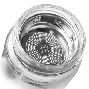 Nápojová láhev s víčkem a sítkem 0,5 l