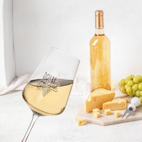 Sklenice na víno Dobrý ročník 0,35 l 1 ks