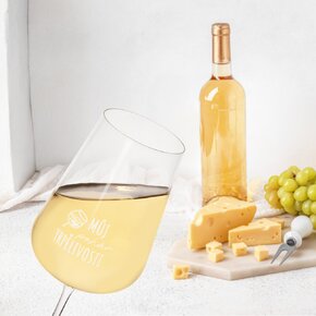 Sklenice na víno Můj pohár trpělivosti 0,45 l 1 ks