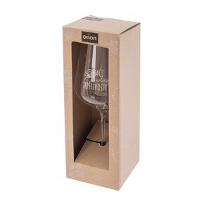 Sklenice na víno Můj pohár trpělivosti 0,45 l 1 ks