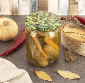 Zavařovací víčko Bio 82 10 ks