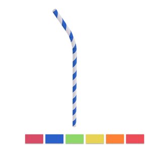 Nápojové brčko s kloubem 35 ks