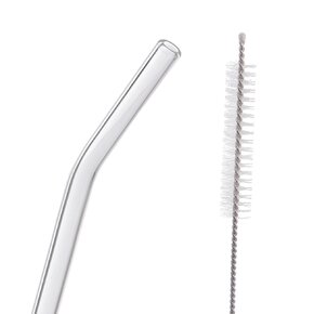 Nápojové brčko 4 ks s kartáčkem			