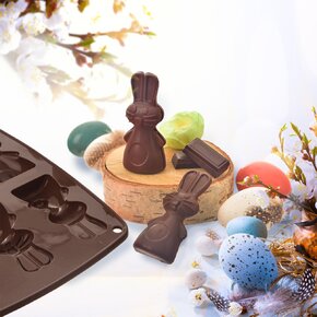 Forma na čokoládu zajíčci