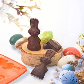 Forma na čokoládu zajíčci 