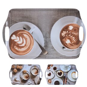 Servírovací tác COFFEE 38x23 cm 