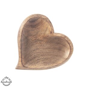 Servírovací tác MANGO srdce 20x20 cm