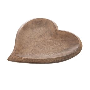 Servírovací tác MANGO srdce 25x25 cm