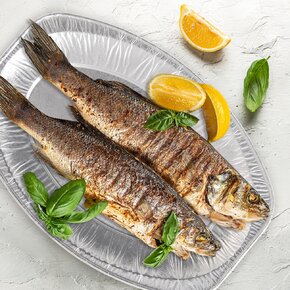 Servírovací a grilovací tác 33x23 cm 4 ks