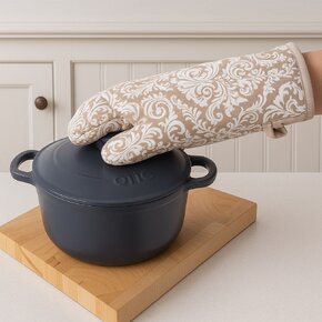 Kuchyňská chňapka s magnetem Beige