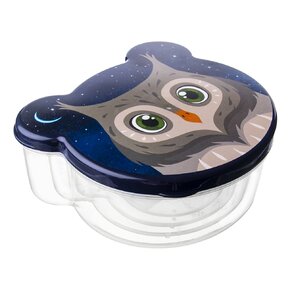 Svačinový box sova 4 ks