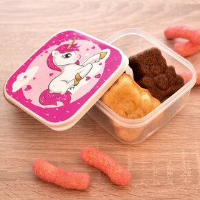 Svačinový box jednorožec 4 ks
