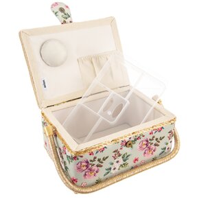 Kazeta na šití KVĚT 24x18x13 cm