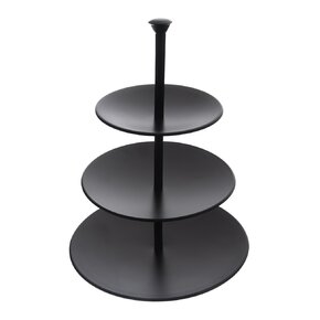 Servírovací stojan BLACK 3 patra