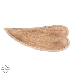 Servírovací tác MANGO srdce 38x15,5 cm