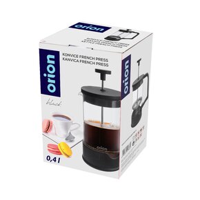 Konvička french press BLACK 0,4 l