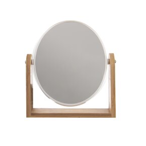 Kosmetické zrcátko WHITNEY se stojánkem 18x20 cm