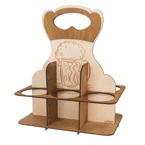 Stojan na pivní láhve