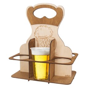 Stojan na pivní láhve