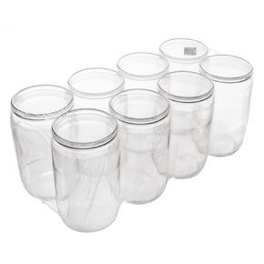 Zavařovací sklenice 0,72 l 8 ks			