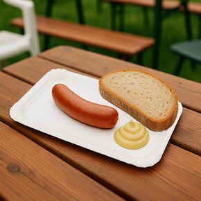 Servírovací tácek 22,5x15,5 cm 20 ks