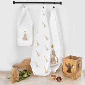 Kuchyňská utěrka STROMEK 2 ks s taškou