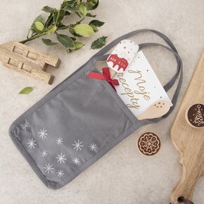 Kuchyňská utěrka VLOČKA 2 ks s taškou